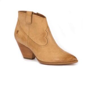Frye Reina Western Inspired Ankle Boots